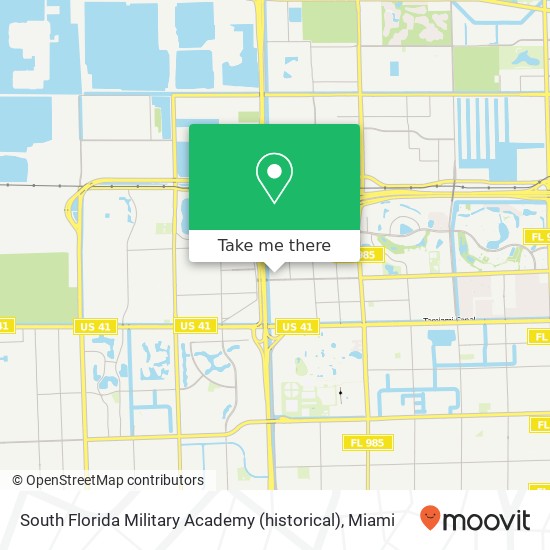 Mapa de South Florida Military Academy (historical)