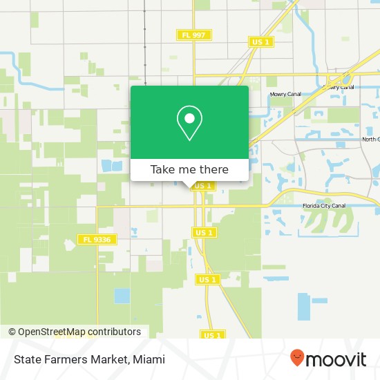 State Farmers Market map