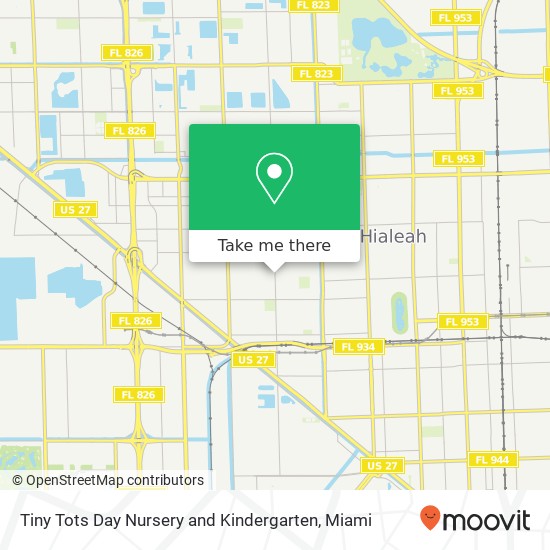Tiny Tots Day Nursery and Kindergarten map
