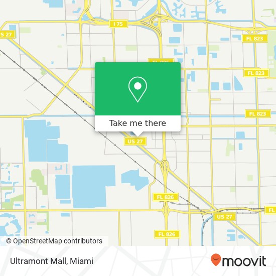 Ultramont Mall map