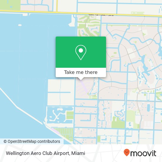 Mapa de Wellington Aero Club Airport