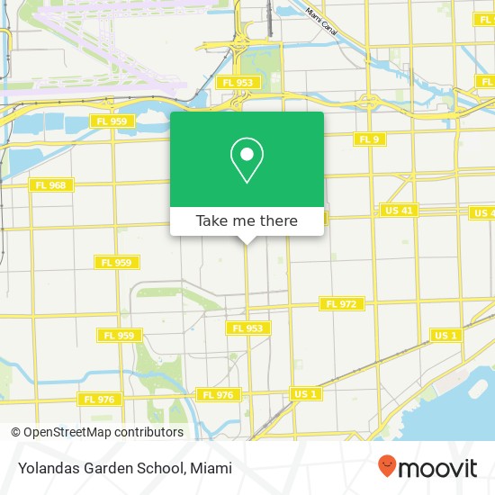 Mapa de Yolandas Garden School