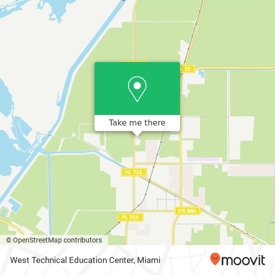 Mapa de West Technical Education Center