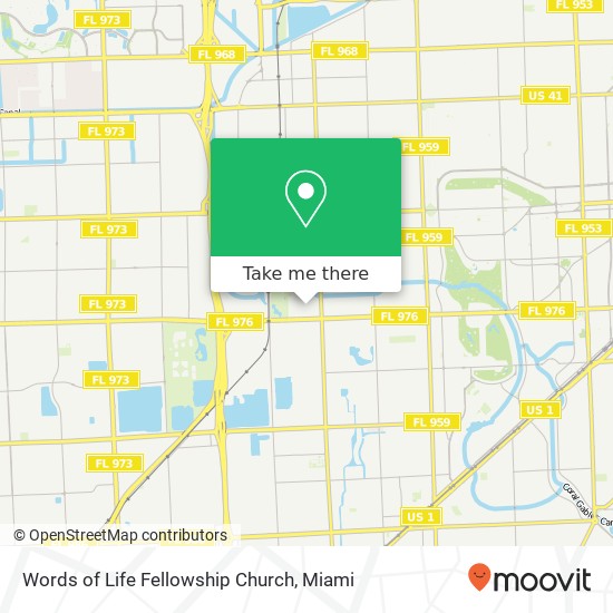 Words of Life Fellowship Church map