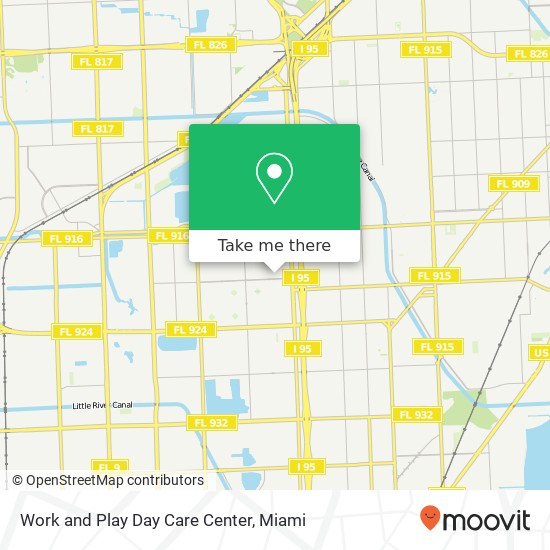 Work and Play Day Care Center map