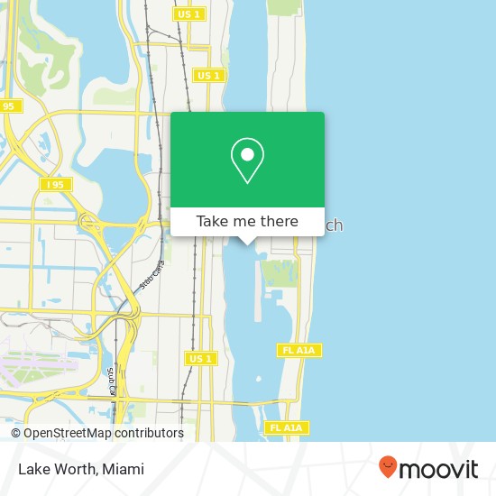 Mapa de Lake Worth