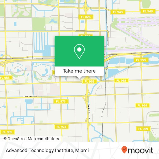 Mapa de Advanced Technology Institute