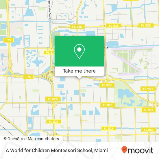 A World for Children Montessori School map