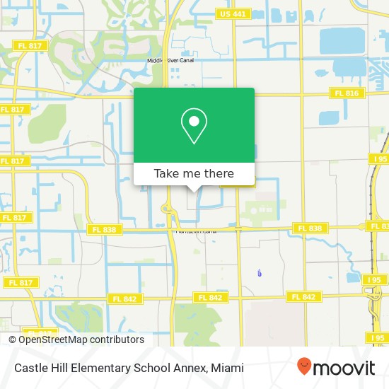 Mapa de Castle Hill Elementary School Annex