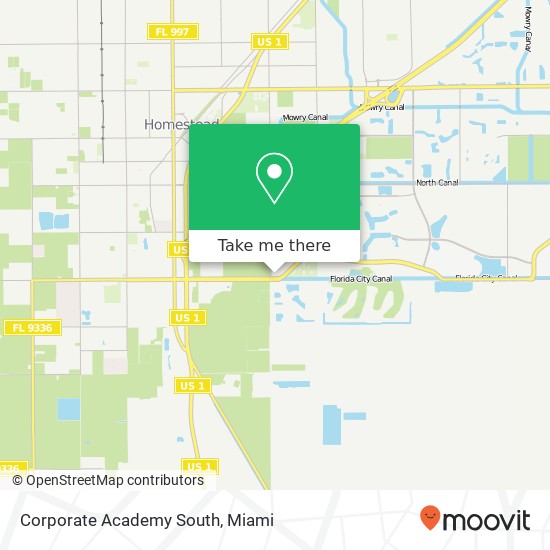 Corporate Academy South map