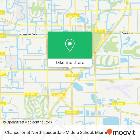 Chancellor at North Lauderdale Middle School map