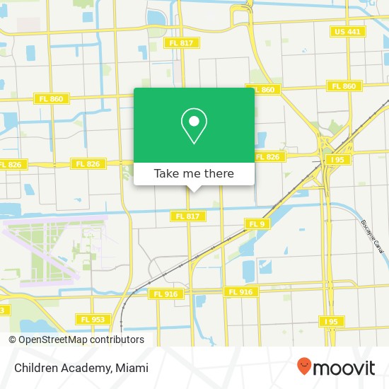 Mapa de Children Academy