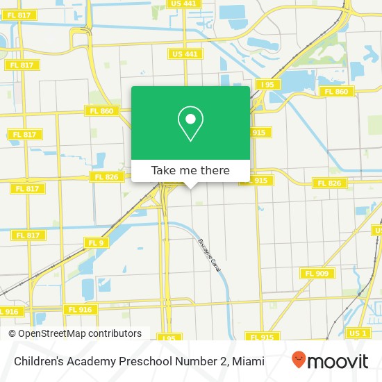 Children's Academy Preschool Number 2 map
