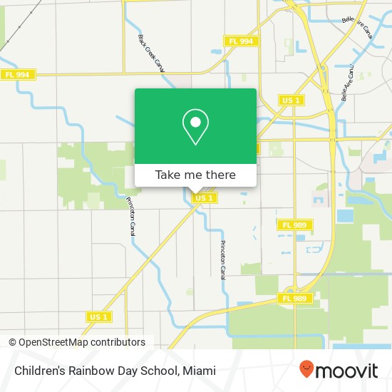 Mapa de Children's Rainbow Day School