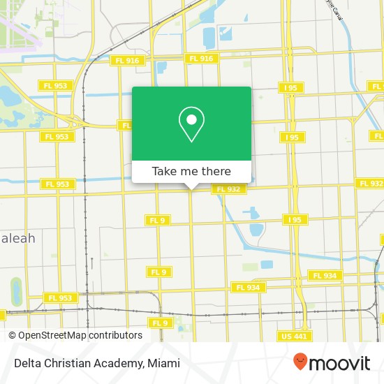 Mapa de Delta Christian Academy