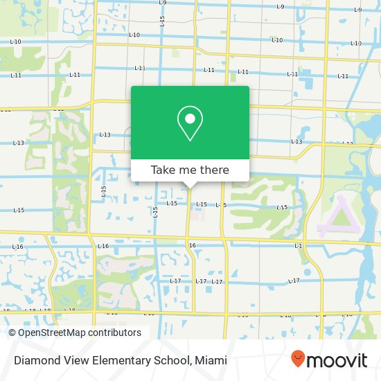 Diamond View Elementary School map