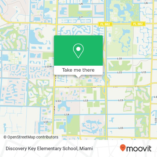 Discovery Key Elementary School map