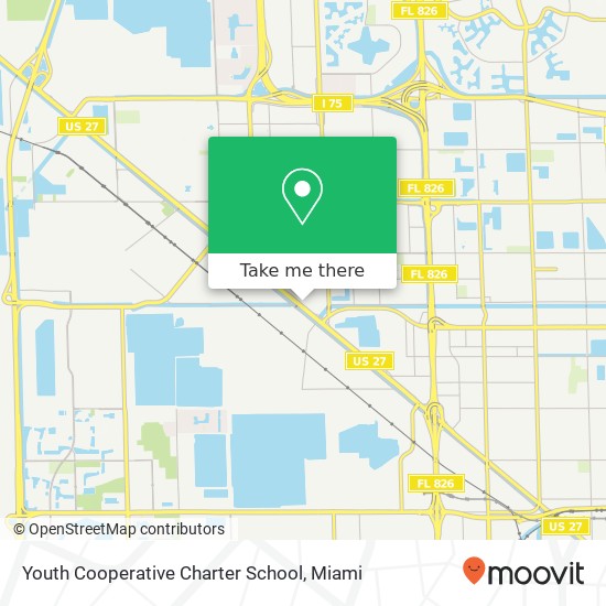 Youth Cooperative Charter School map