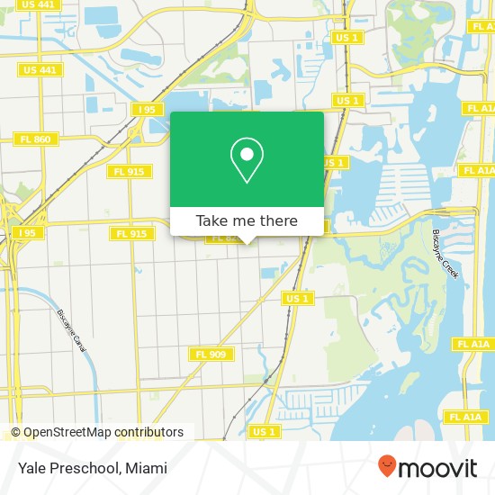 Yale Preschool map