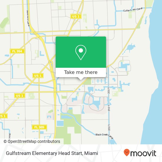 Mapa de Gulfstream Elementary Head Start