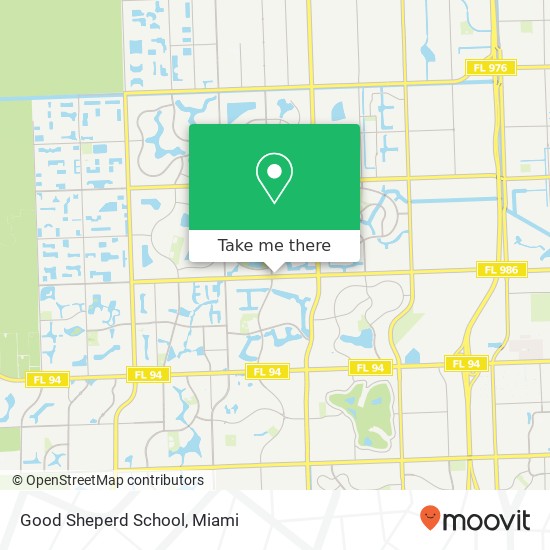 Good Sheperd School map