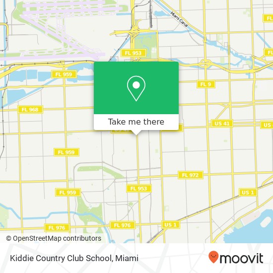 Mapa de Kiddie Country Club School