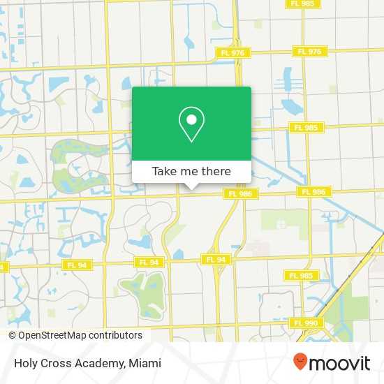 Holy Cross Academy map