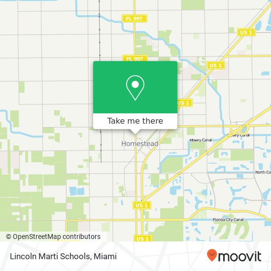 Lincoln Marti Schools map