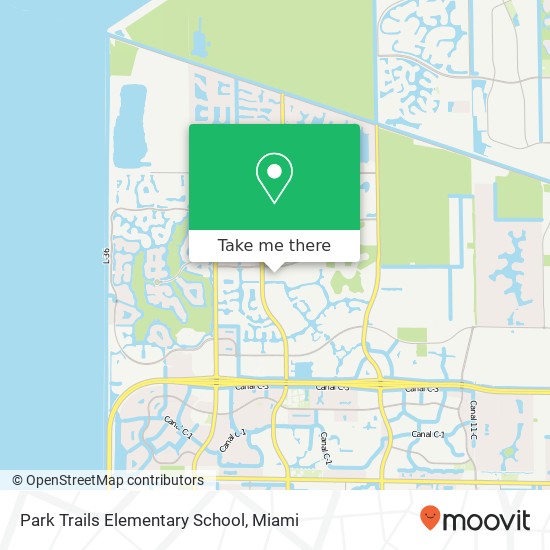 Mapa de Park Trails Elementary School