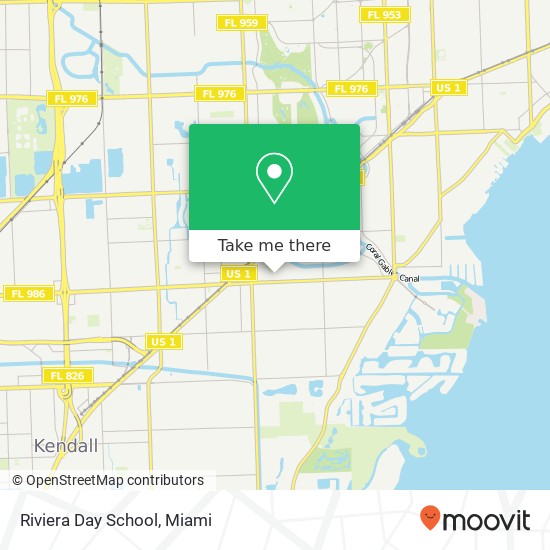 Mapa de Riviera Day School
