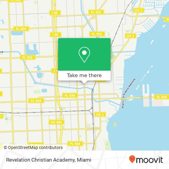 Mapa de Revelation Christian Academy