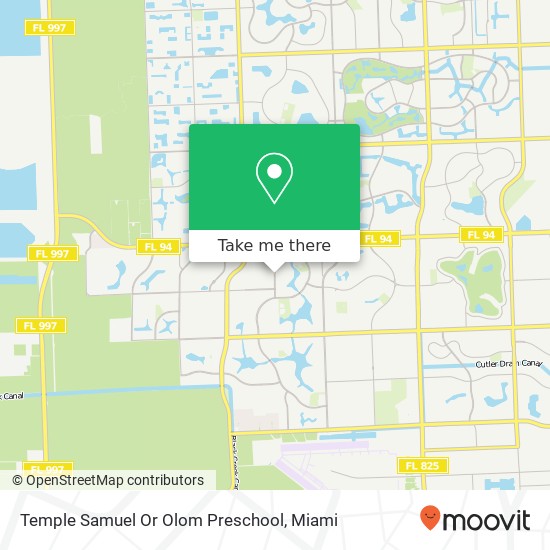 Temple Samuel Or Olom Preschool map