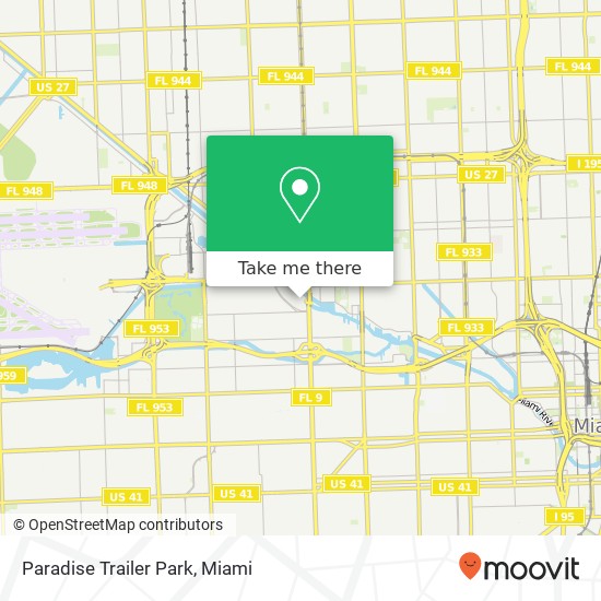Mapa de Paradise Trailer Park