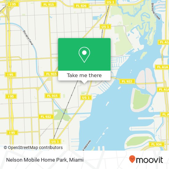 Mapa de Nelson Mobile Home Park