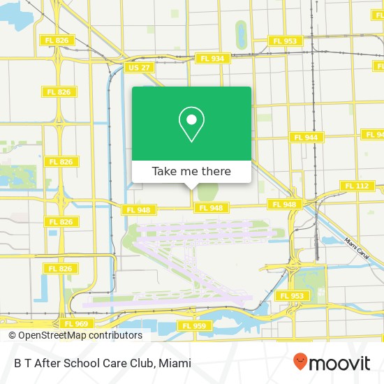 Mapa de B T After School Care Club
