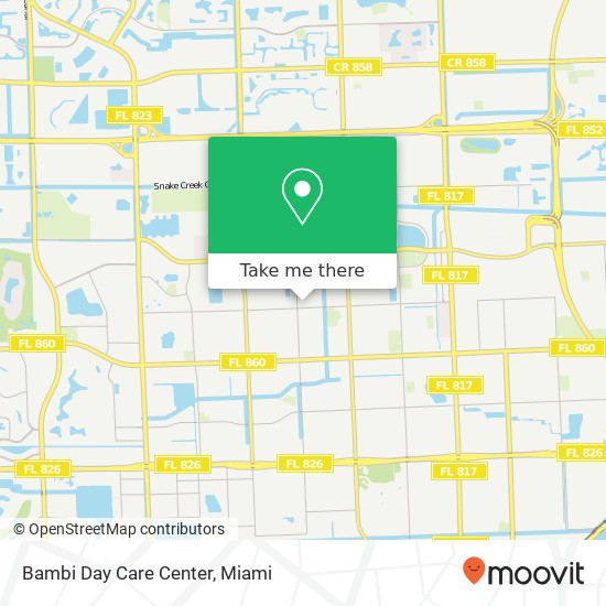 Mapa de Bambi Day Care Center