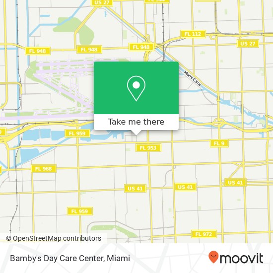 Bamby's Day Care Center map