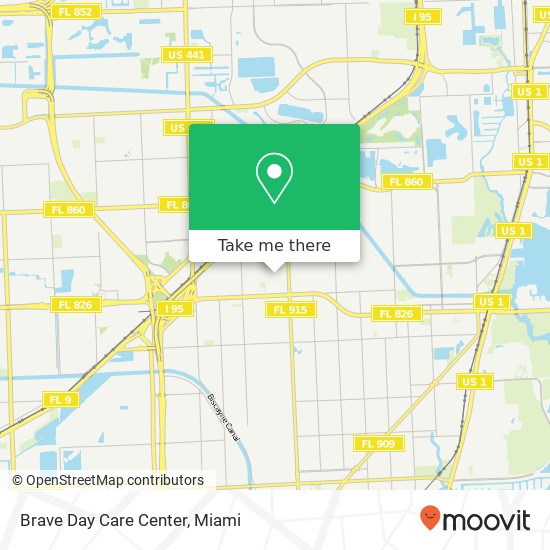 Brave Day Care Center map