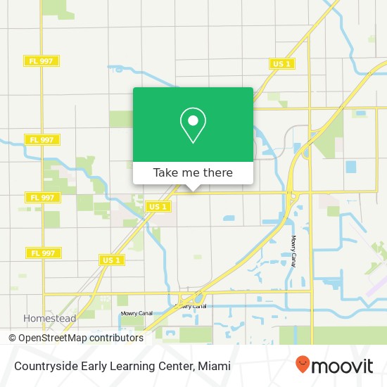 Countryside Early Learning Center map