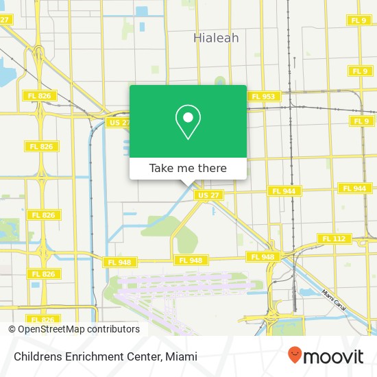 Mapa de Childrens Enrichment Center