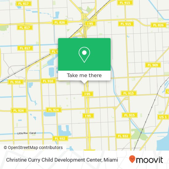 Mapa de Christine Curry Child Development Center