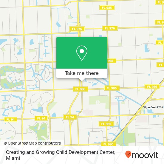 Mapa de Creating and Growing Child Development Center