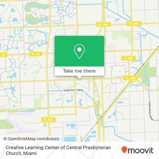 Creative Learning Center of Central Presbyterian Church map