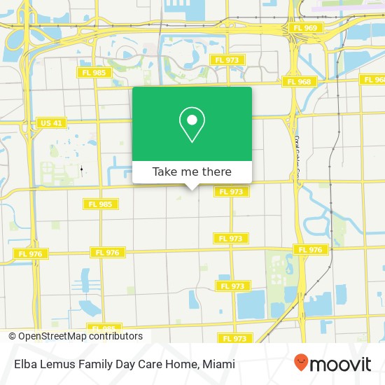 Elba Lemus Family Day Care Home map
