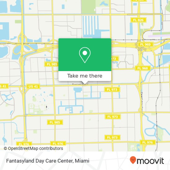 Mapa de Fantasyland Day Care Center