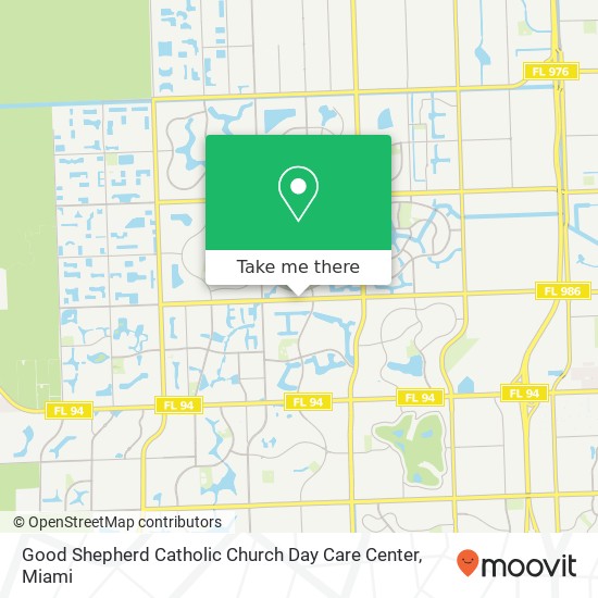 Good Shepherd Catholic Church Day Care Center map