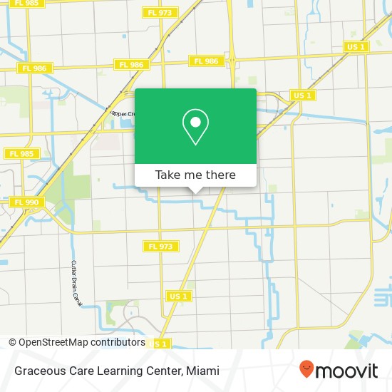 Mapa de Graceous Care Learning Center