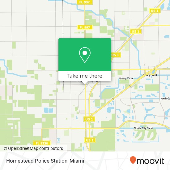 Homestead Police Station map