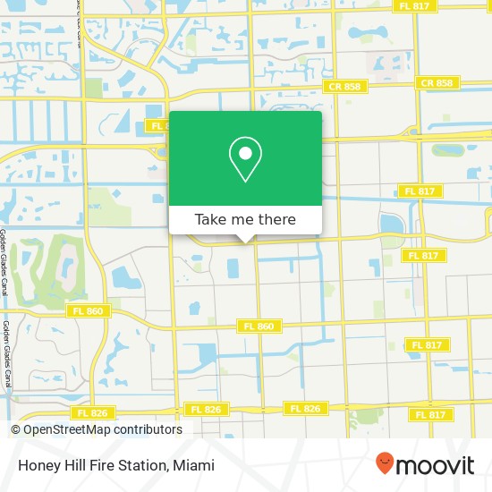 Honey Hill Fire Station map