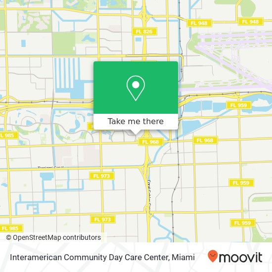 Interamerican Community Day Care Center map